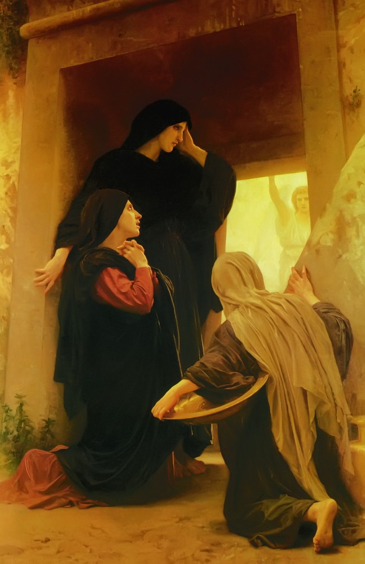 The Three Marys at the Tomb by Adolphe William Bouguereau